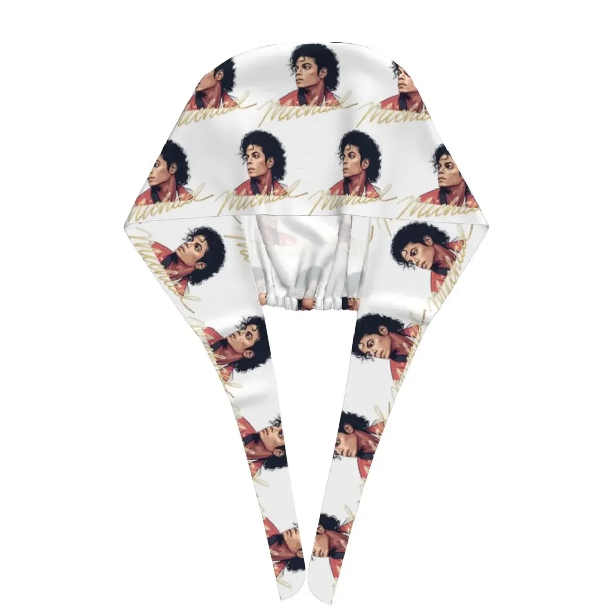 Michael Jackson Fan Tribute Design Scrub Hat Doctor Working Surgical Cap Men Women Adjustable Nursing Caps for Dentist