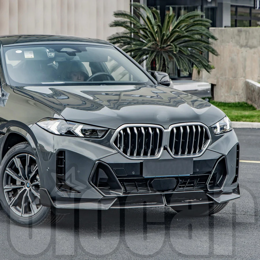 

Спойлеры переднего бампера Oiomotors MP Style из сухого карбона для BMW G06LCI X6
