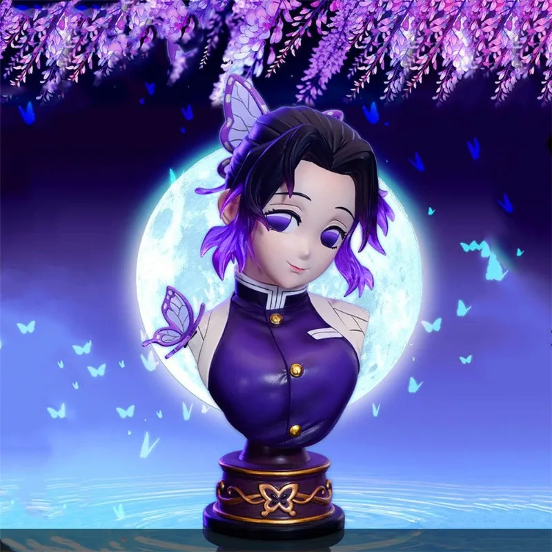 

15cm Demon Slayer Anime KochouShinobu GK Statue ,Resin Bust, Handmade Figure, Desktop Decoration Collectible Model