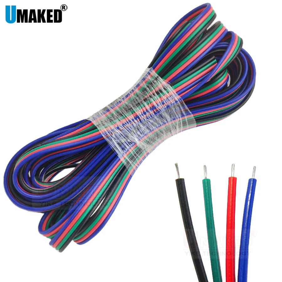 5M 4Pins Led Tinned…