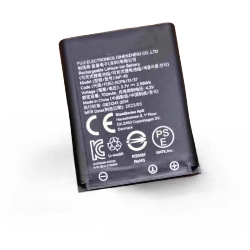 700 مللي أمبير NP-45 لبطارية سماعات الرأس اللاسلكية SteelSeries Arctis Nova Pro