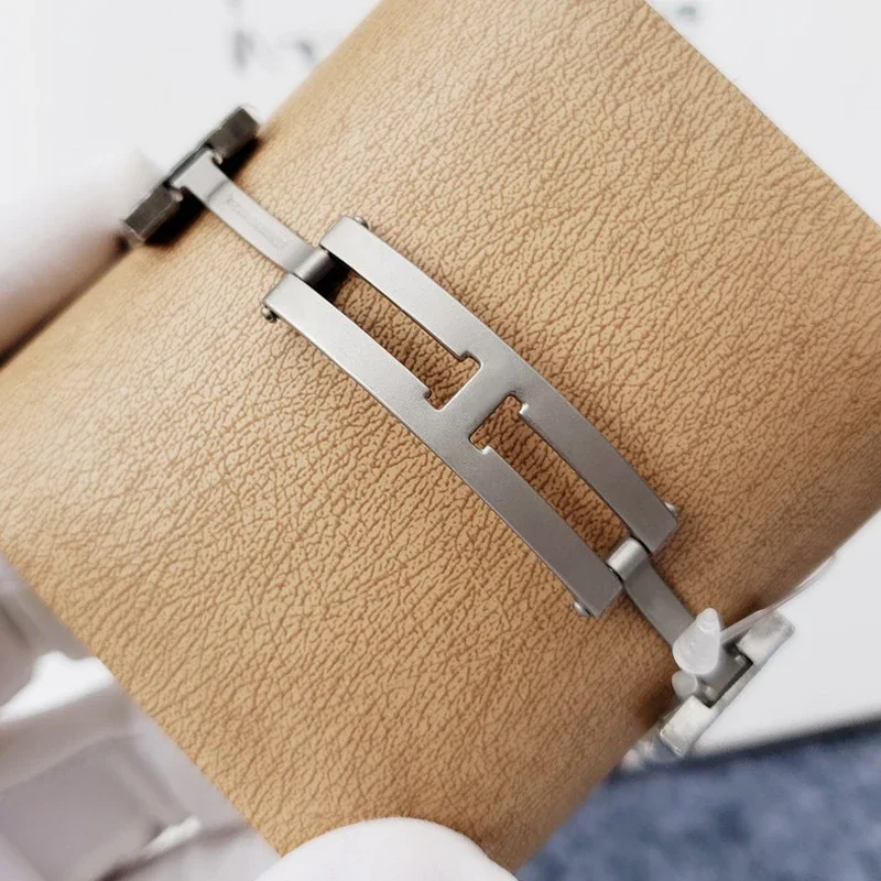 2025 High Quality Fashion Brand Watch Small Women's Square Dial High Quality Steel Metal Strap Quartz Luxury Clock