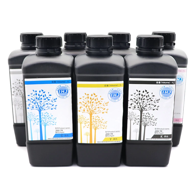 Imagem -05 - Tinta Impressora uv Dura Compatível para Tinta uv Sakata Compatível para Toshiba Ce4 Ricoh g5 g6 Jhv70 Ce2 Ce4 Impressão Ihj 1000ml