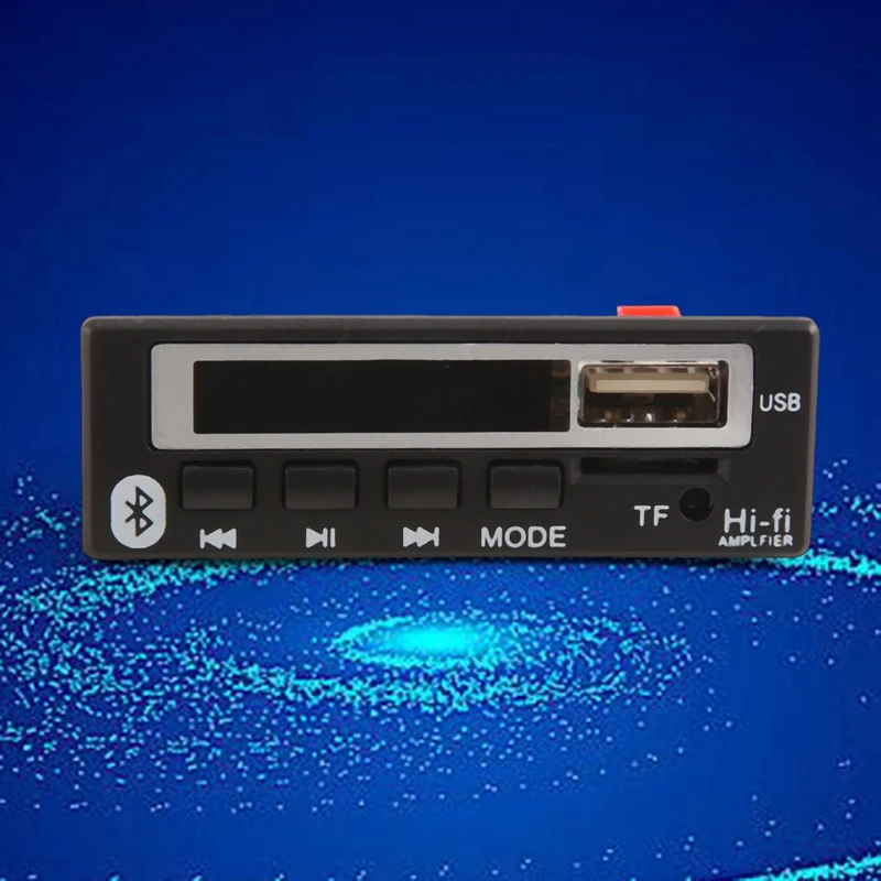 Color Screen Bluetooth MP3 Decoder Board Card Reader Bluetooth 5.0 Module Multi-Function Audio Accessories-AT81