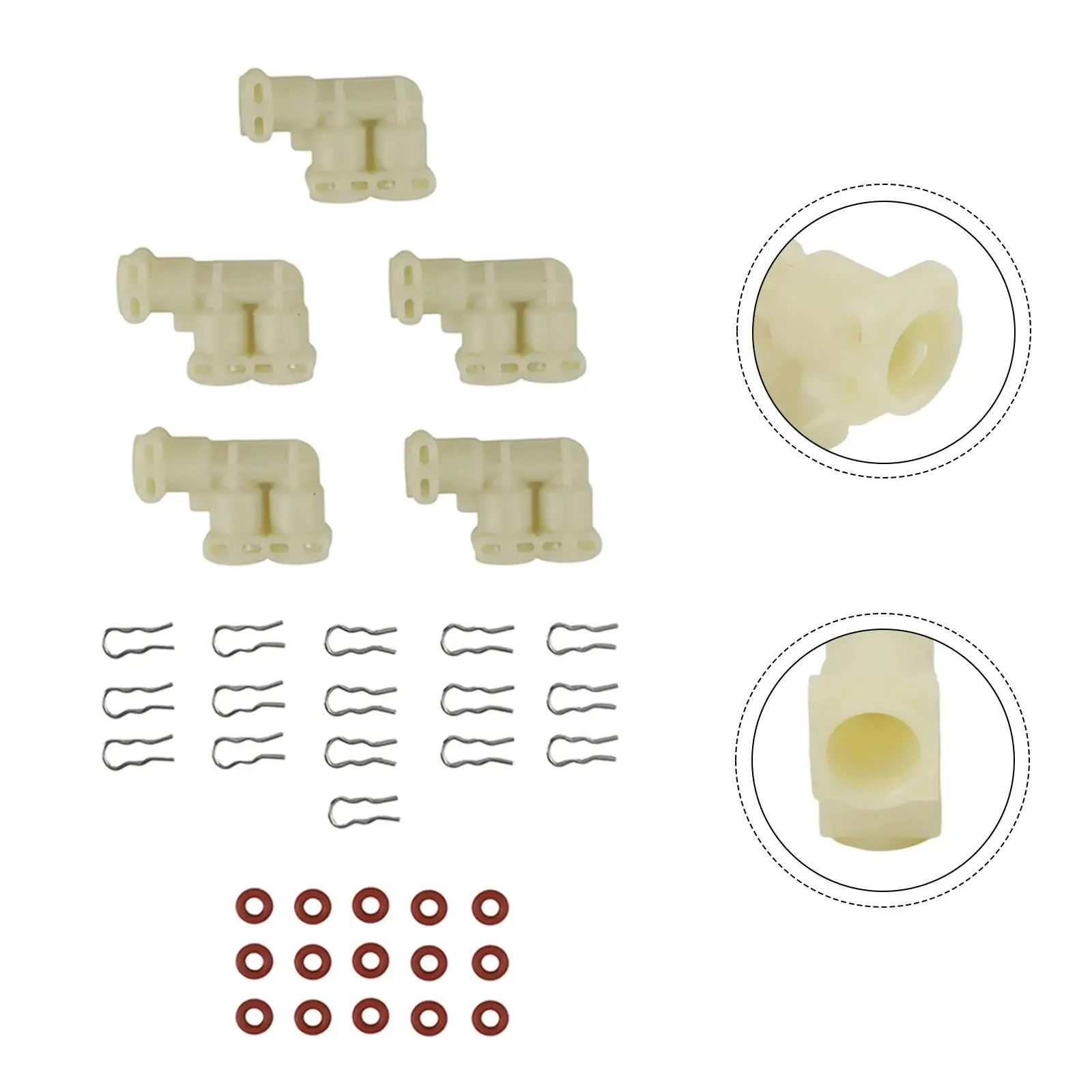 Coffee Accessory 3.7x2.5cm Coffee Machine Connector Dependable Accessory Easy Setup Longevity Coffee Shop Setup