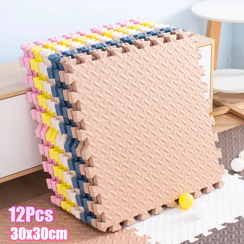 1-8PCS 두꺼운 2.5cm 아기 놀이 매트 어린이 방 게임 매트 카펫 방음 재생 교육 장난감 퍼즐 환경 11 12피스 아기 퍼즐 놀이 매트 부드러운 바닥 매트 미끄럼 방지 방수 스포츠 매트 아동 방 집 바닥 장식 아기 선물