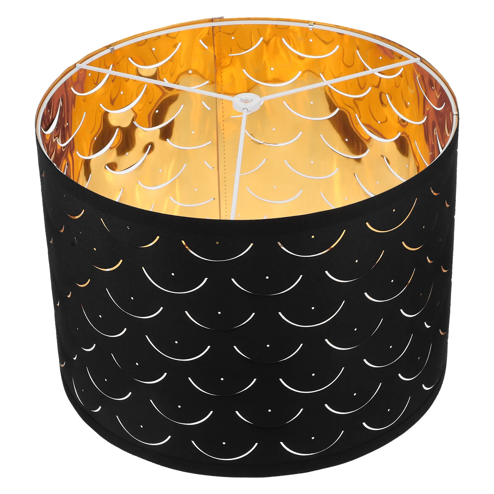 

Modern Lampshade Decor Light Shades Black Table Desk Cover Square Floor Lamps Shade Fabric Household Bedroom Living Room