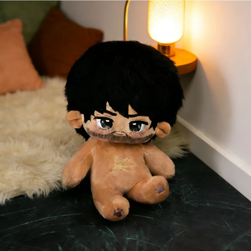 Gefüllte 20cm Baldur's Gate 3 Gortash Plüschpuppe zum Anziehen aus Baumwolle für Kinder und Erwachsene, Niedliche Spielzeuge für Cartoon-Fans, Sammlerstück, Cosplay