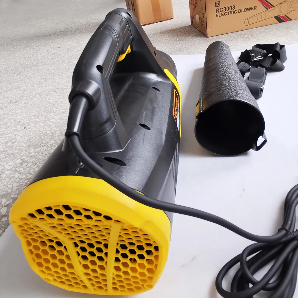 강풍 터빈 진공 멀처 전기 잎 송풍기, 마당 청소, 눈 날리기용 경량 송풍기, 3500W, 220V