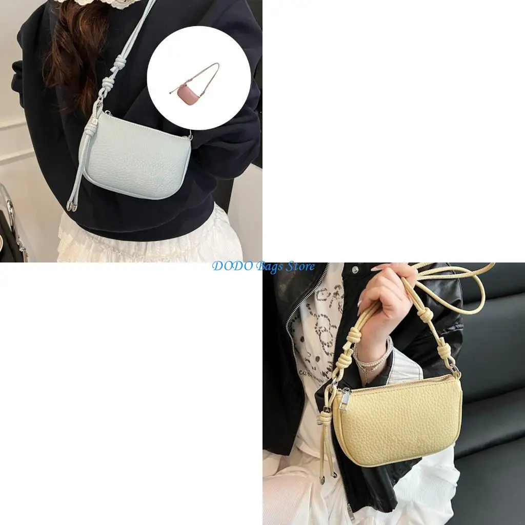

Women Bag PU Leather Shoulder Bag Trendy Bag Solid Color Crossbody Bag