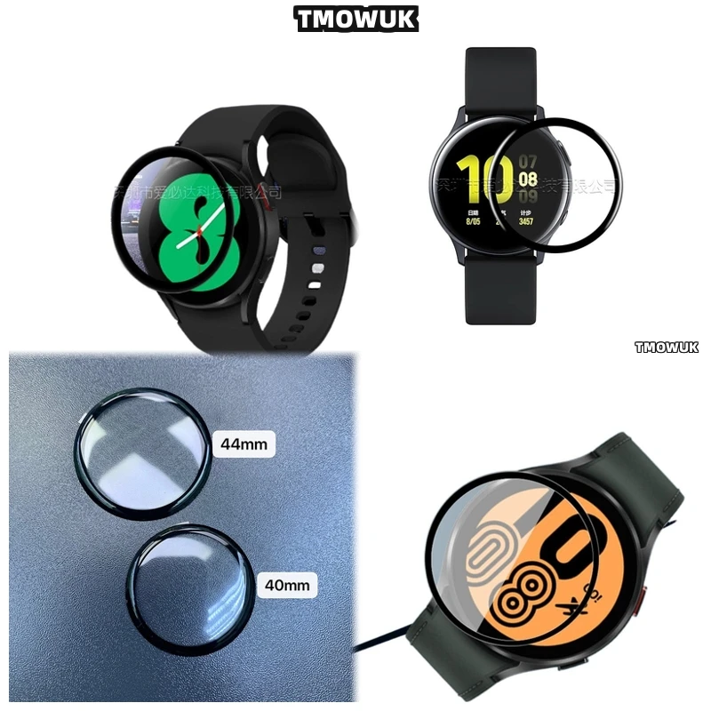 

For Samsung Galaxy Watch 4 5 6 7 Ultra FE PRO 47 44 43mm 40mm, Precision Cut Protector.