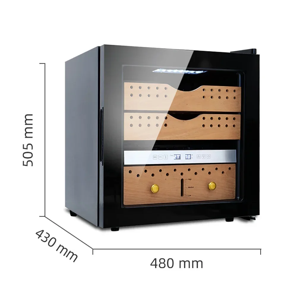 27-liter Single-door Small Cigar Display Moisturizing Cabinet 150-250 Constant Temperature Cigar Cabinets