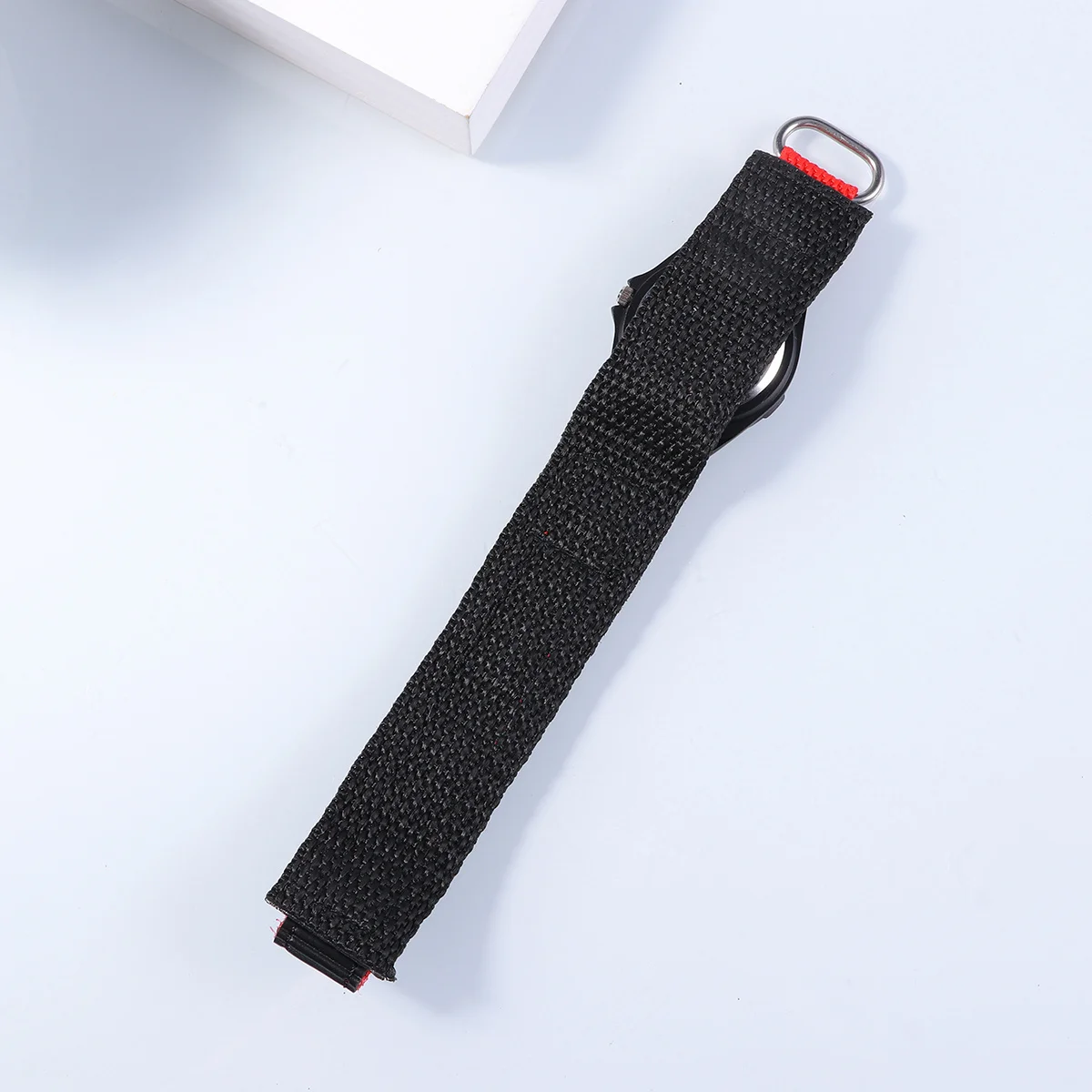 Watch Red Nylon Band Waterproof Quartz Time Date Display Cute Unisex Wristwatch For Birthday Party Favors