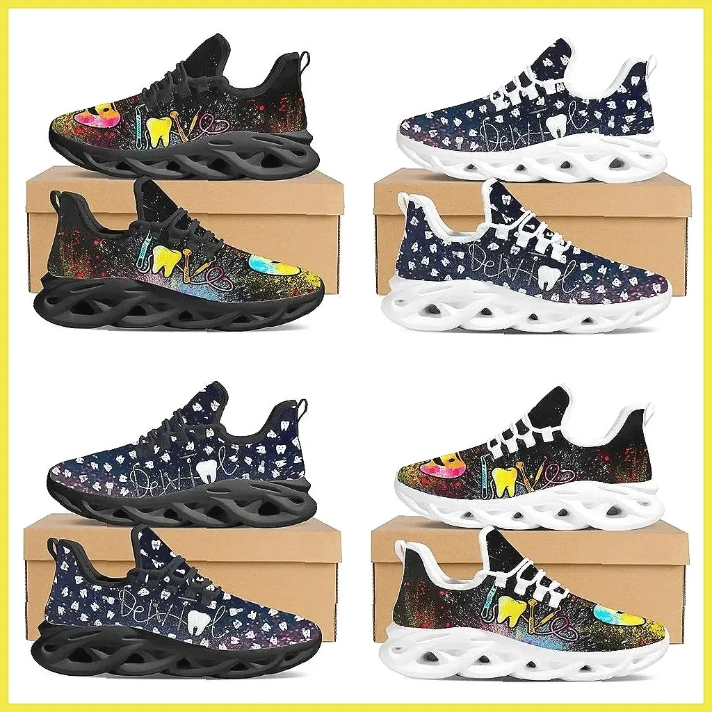 

Medical Nursing Shoes for Women, Heartbeat Design Non-Slip Soft Sole, Cozy Shock Absorption Gradient Sneakers