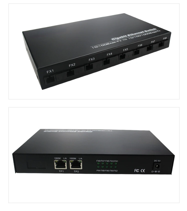 

Ethernet converter Ethernet Ethernet, single mode, single mode, Ethernet converter, 2 1000M RJ45 100M 8 fiber 20km