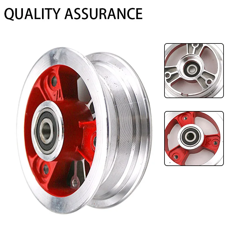 200x50 Electric Scooter Aluminum Front Rim Wheels Front Wheel hub Scooter tires Cubo de rueda vespa moyeu de roue de scooter