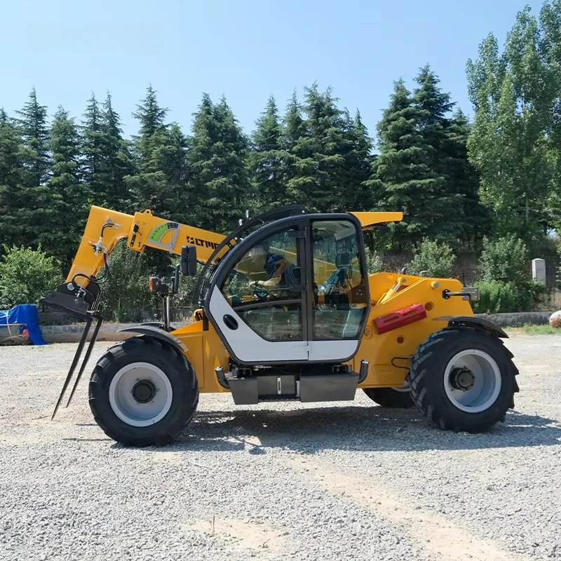Telescopic Boom Unloading Truck Engineering Telescopic Boom Forklift Telescopic Boom Multi-purpose Unloading Forklift Customized
