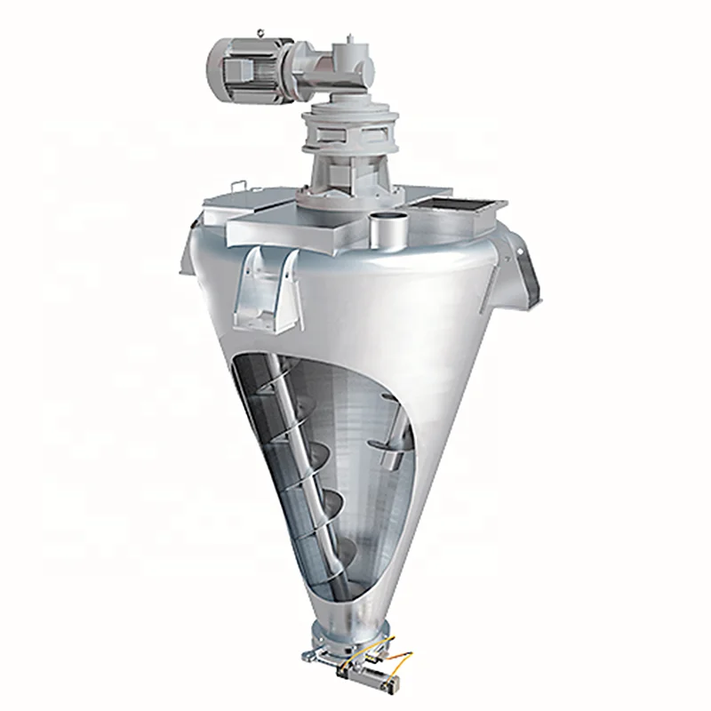

Wet fertilizer powder and liquid mixer