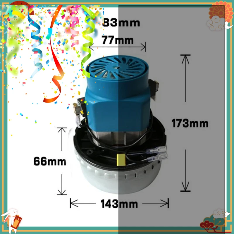 

For Vacuum Cleaner Parts Motors 220V 1500W Vacuum Cleaner Motor Large Power Diameter