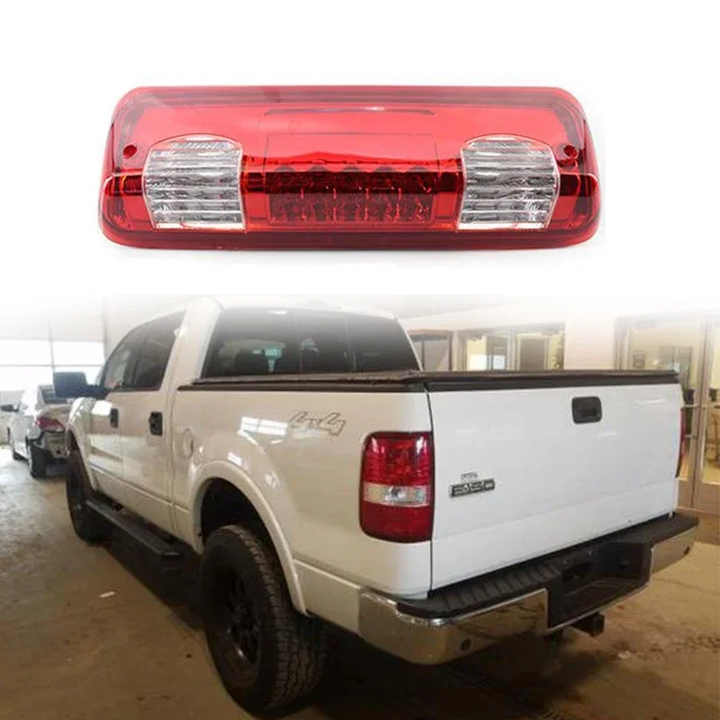 High Mount Brake Lamp Assembly Tail 3rd Brake Light For Ford F-150 Lobo 2004 2005 2006-2008 Explorer Sport Trac 2007-2010