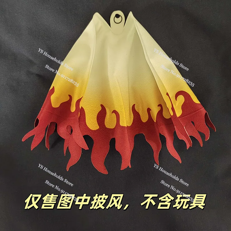 1/12 Rengoku Kyoujurou 애니메이션 피규어 미니 빨간색 흰색 망토 장난감 의류 액세서리 6 "Demon Slayer Shf Figma BUZZmod Soldier