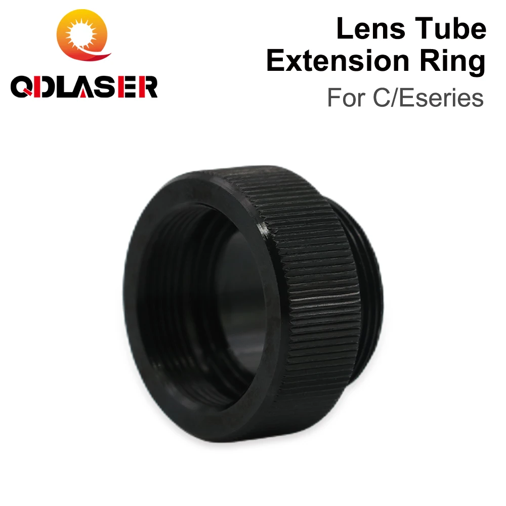 

QDLASER Lens tube extension ring C/E Series O.D.25mm CO2 Lens for D20 F63.5mm/127mm Lens for CO2 Laser Cutting Machine Lens tube