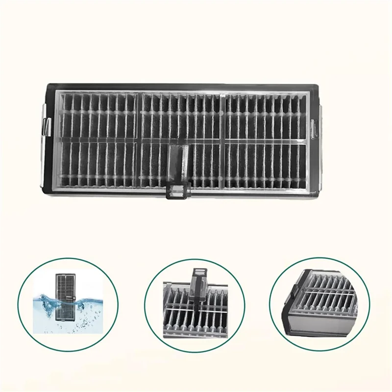 

Classy-For Dreame X40 Ultra / X40 Pro / S30 Pro Ultra Robot Vacuum Cleaner Main Side Brushes HEPA Filters Mop Cloth Dust Bags