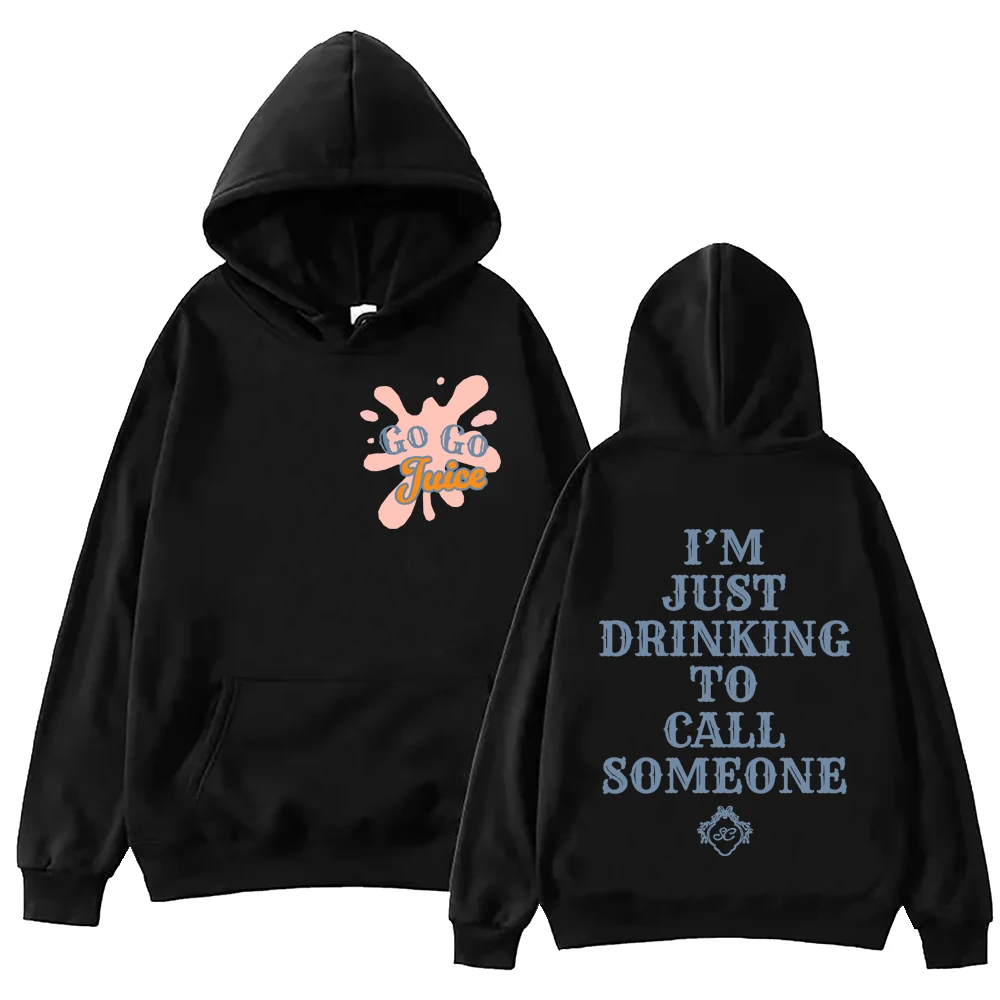 

Мужская толстовка с капюшоном Sabrina Carpenter Best Friend Go Juice Harajuku, пуловер в стиле хип-хоп, топы, толстовка в подарок