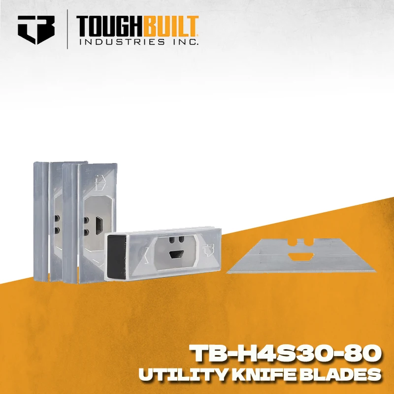 TOUGHBUILT TB-H4S30-80 TB-H4S-5 TB-H4N-5 Utility Knife Blades Tool Accessories Replacement Blades