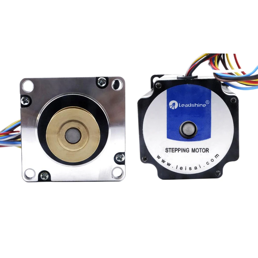 

Трехфазный шаговый двигатель для Leadshine 573S09-L-18 NEMA23, 3.5А, длина 50 мм, вал 6.35 мм, для станков с ЧПУ
