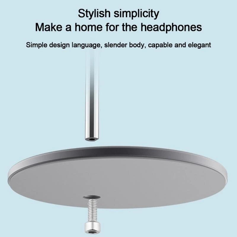 Soporte soporte metal stand aluminio auricular portero portabuez estante portátil mejor venta