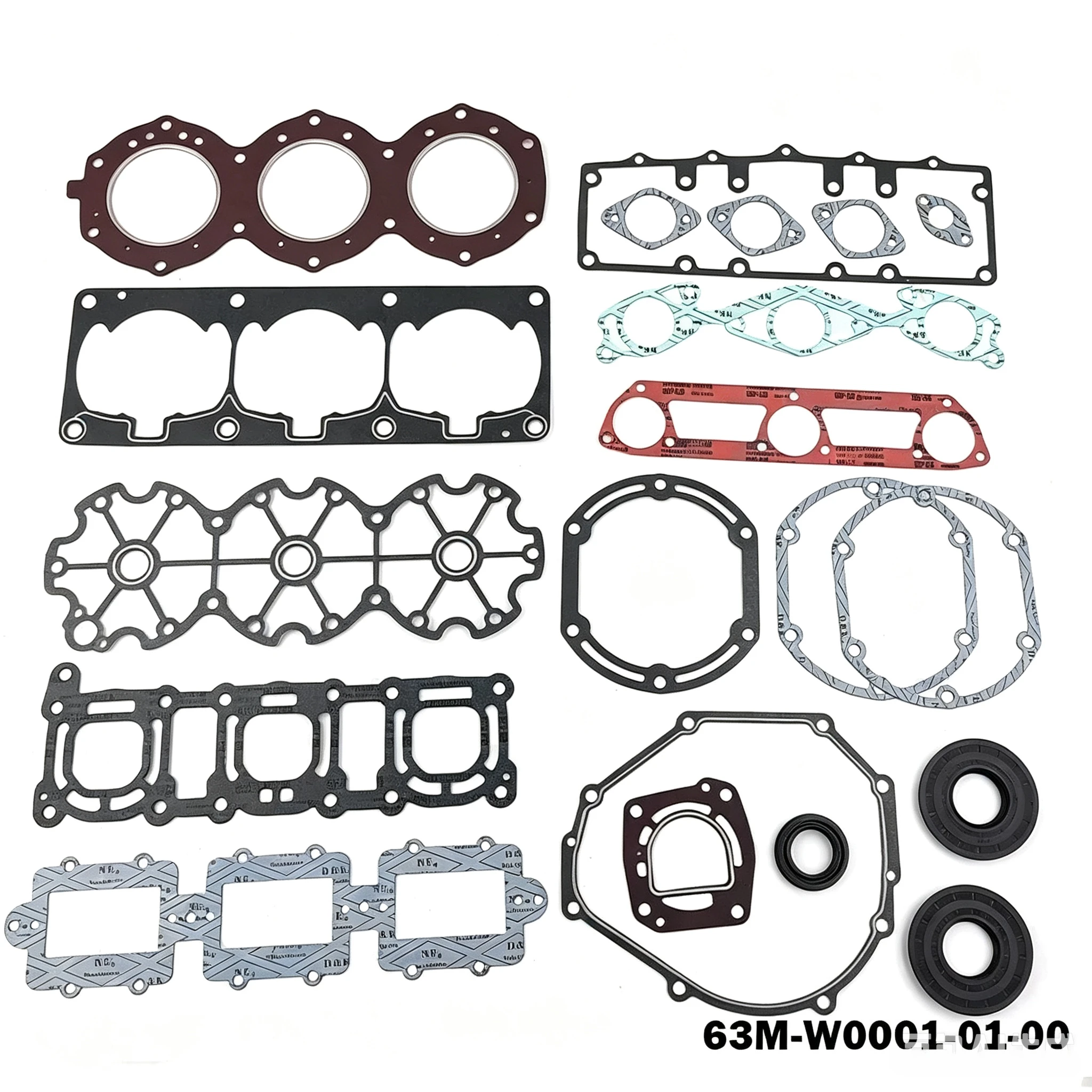 63M-11631-00-89 Crankshaft Cylinder Repair Kit For Yamaha Wave Venture 700 Raider 1100 Outboard Engine 63M-W0001-00