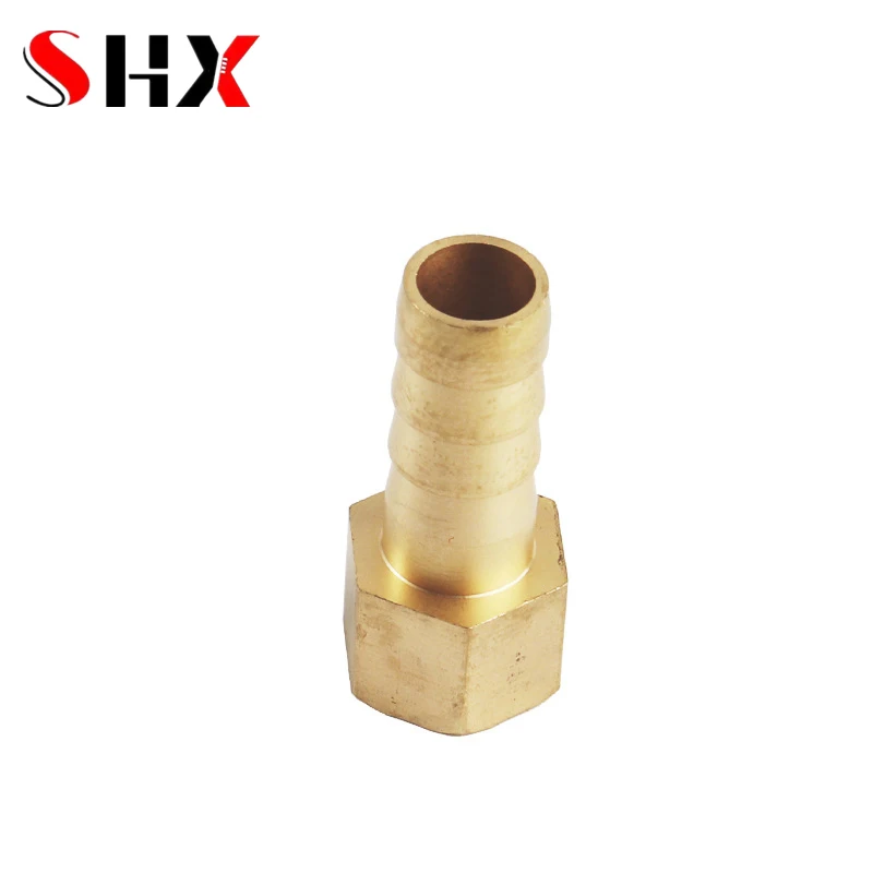 Brass Pipe Fitting 6mm 8mm 10mm 12mm 14mm Hose Barb Tail 1/8 1/4 3/8 1/2 BSP Male Female Connector Joint Copper Coupler Adapter