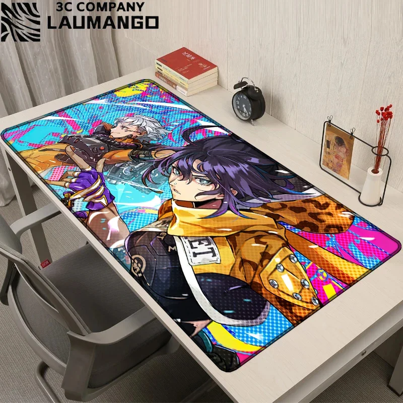 Podkładka pod mysz Kawaii akcesoria do grania Gamer Apex Legends prędkość klawiatura Mause duże biurko mata laptopy Deskmat szafka dywan Anime Pc