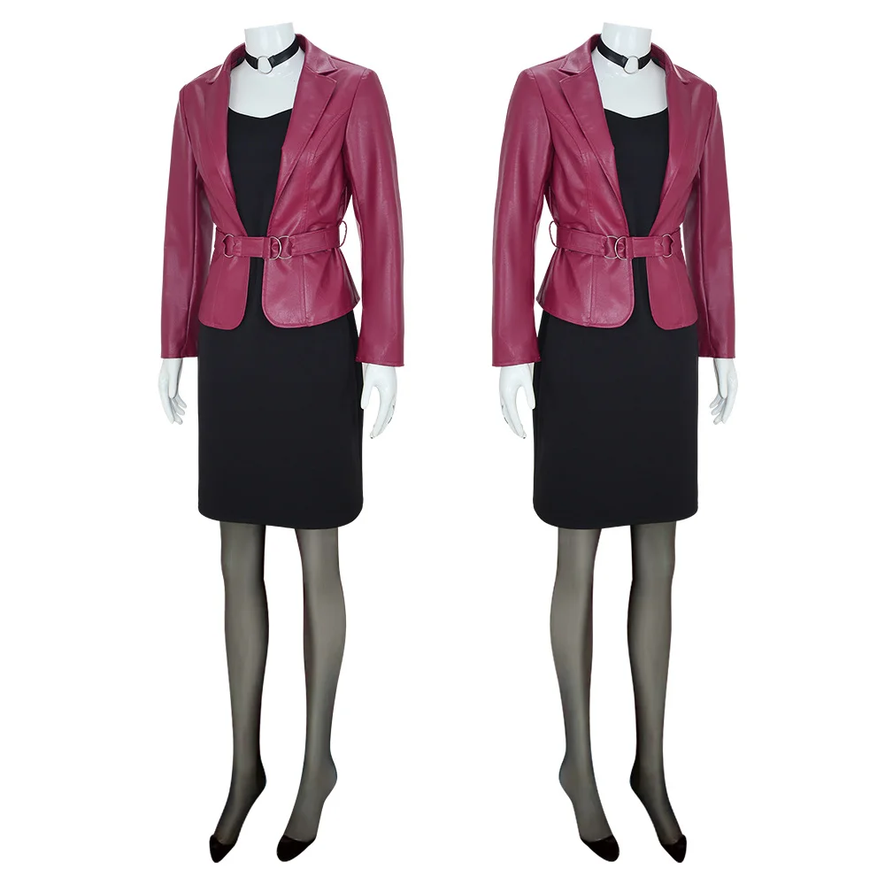 

Anime Silent Cos Hill Remake Maria Cosplay Fantasia Costume Disguise for Adult Women Jacket Dress Outfits Halloween Costume Suit