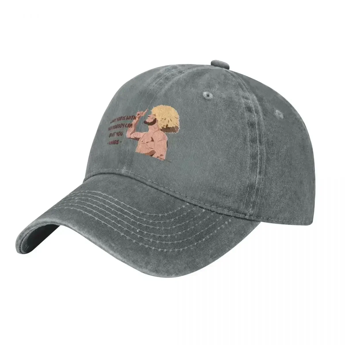 New Khabib Nurmagomedov If God Is With You Nobody Can Beat You Baseball Cap hard hat Trucker Hat hats for men For Girls Men's