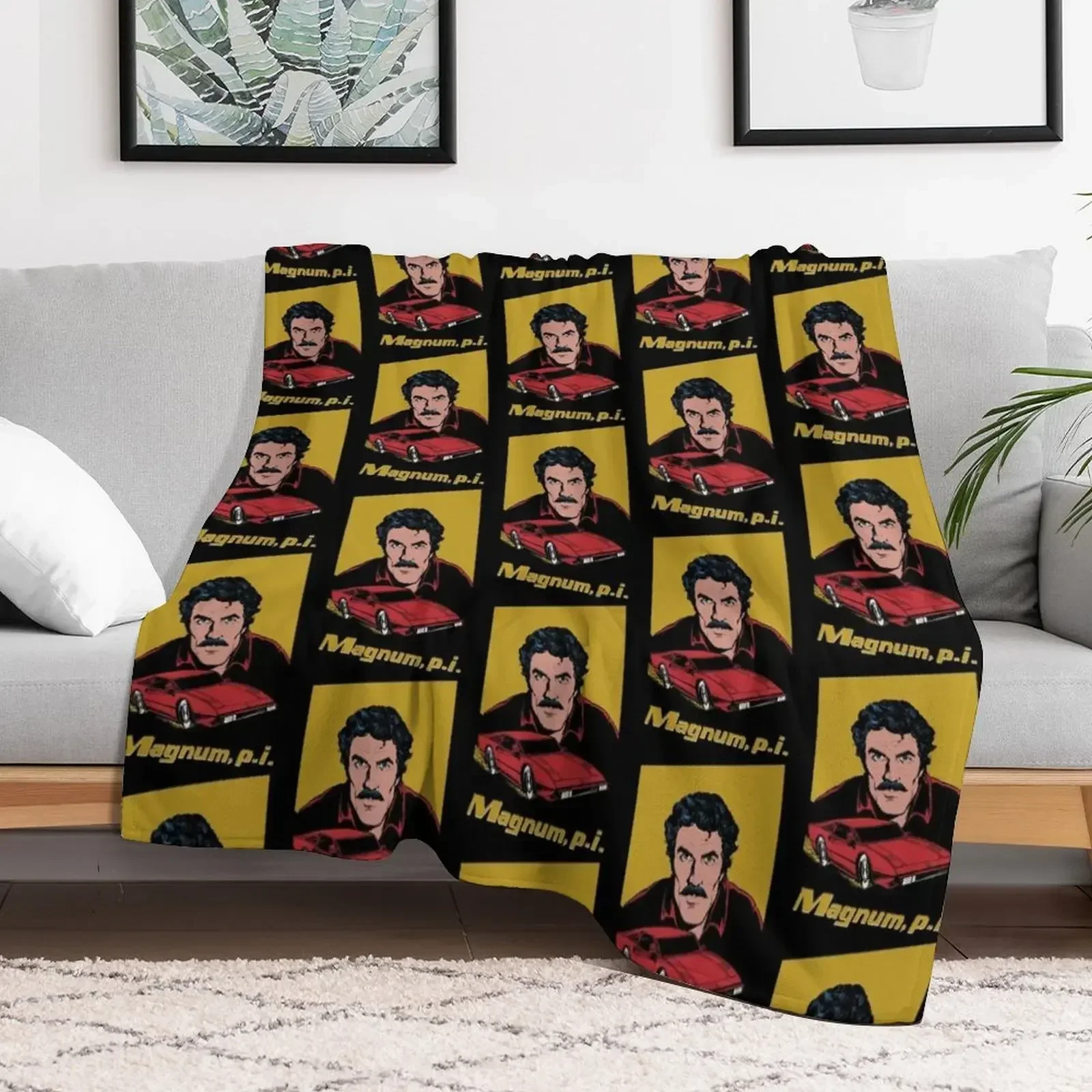 

Magnum, p.i. Throw Blanket Winter beds halloween Blankets