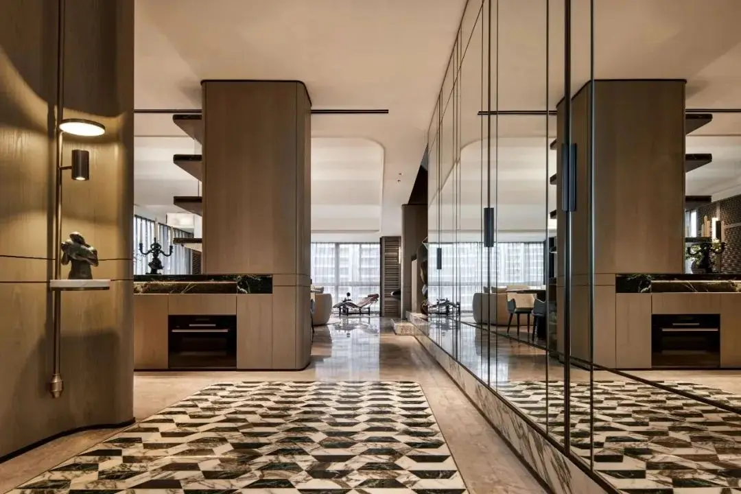 سانهاي شقة التصميم الداخلي خدمة البيت 3D ماكس تقديم المنتجات البناء رسم غرفةstyler الخطة الرئيسية