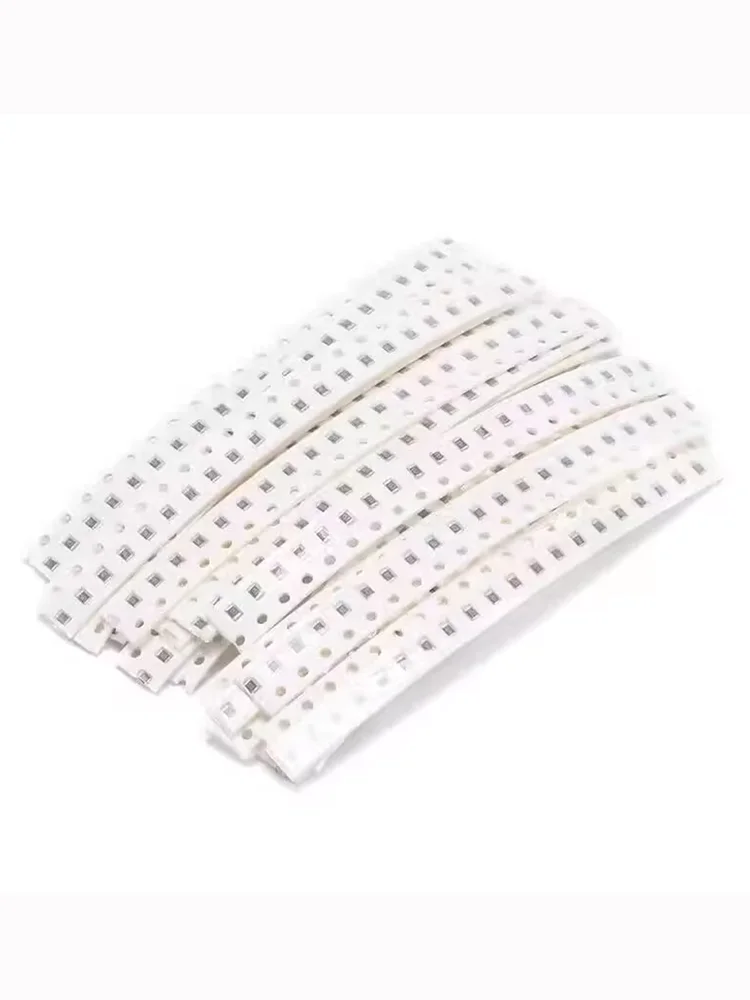 100 個 0402 表面実装抵抗器 1% 1R 10R 100 オーム 1K 4.7K 10K 47K 100K オーム 1M 4.7M