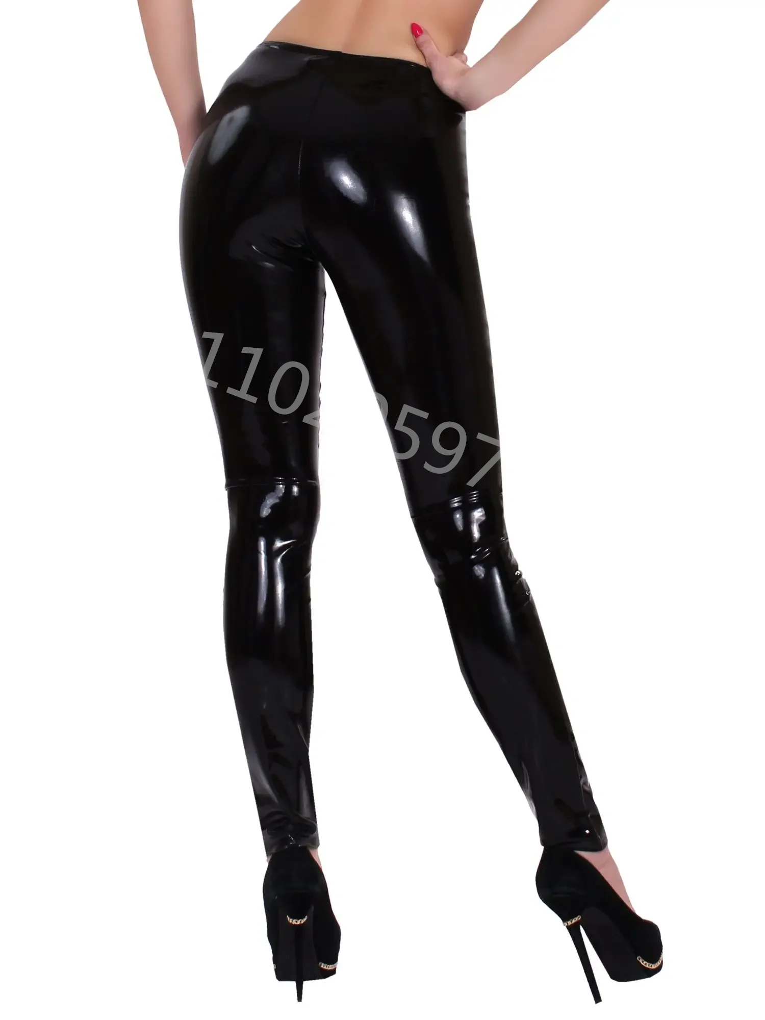 Mould Nature Latex Leggings Latex Rubber Tights Trousers Handmade 0.4MM Pants