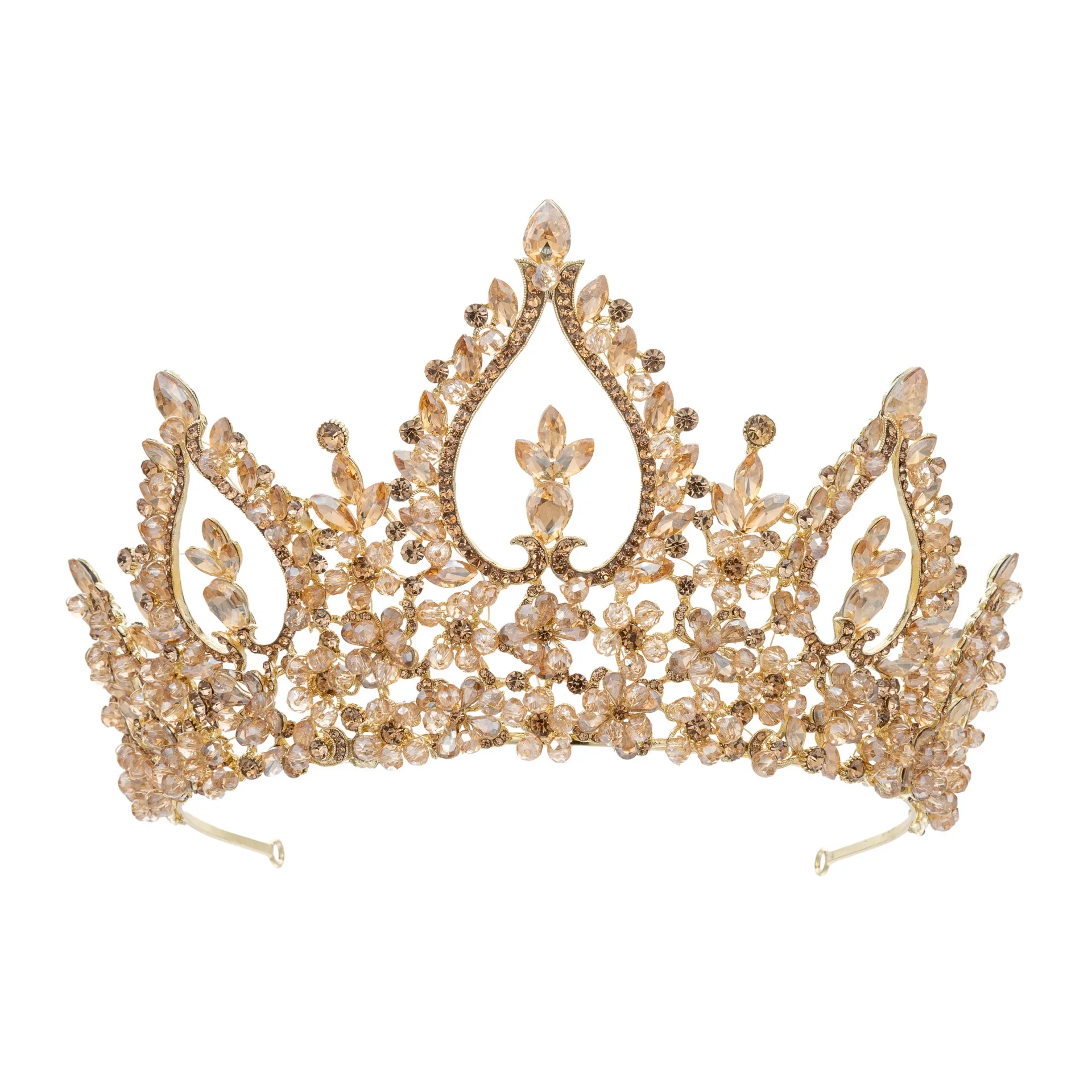 New Design Crown with Handmade Beads