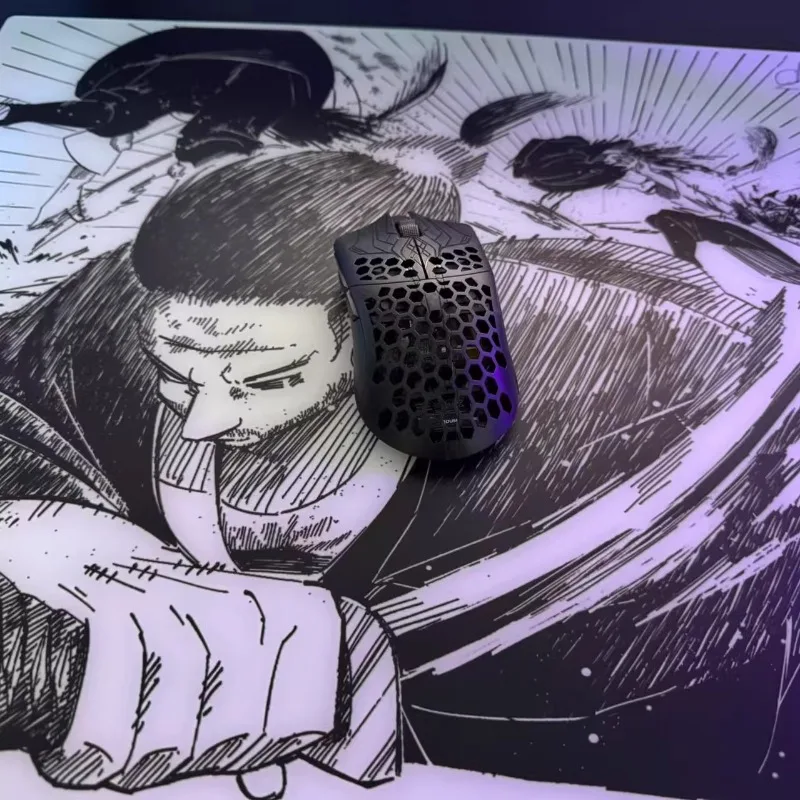 Musashi Gear × Air Glass Mouse Pad Gaming FPS Tempered Glass Copy Edition Mouse Pad Smooth Customized durable Mouse Pad