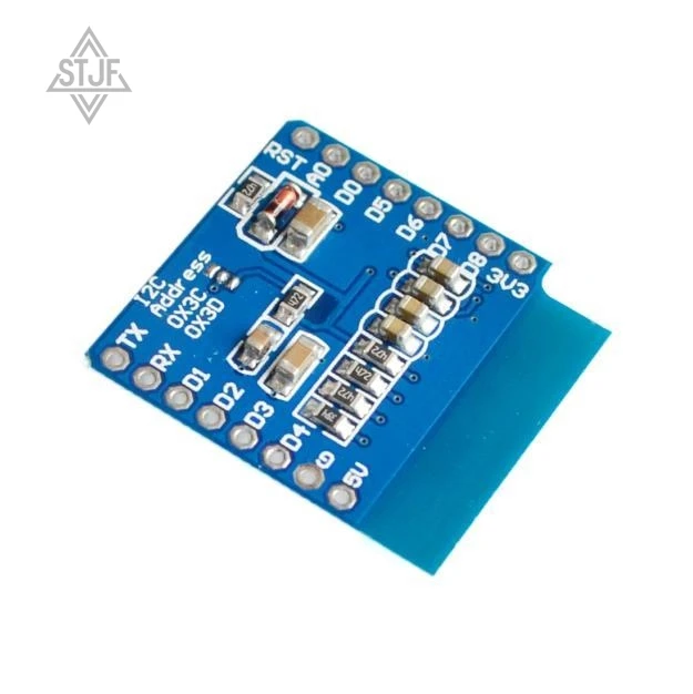 Modulo display OLED da 0,66 pollici SJTF Modulo schermo LCD Interfaccia IIC/I2C PER D1 MINI