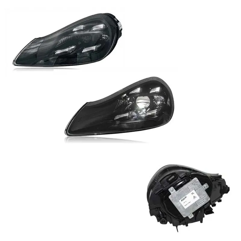 Pair 2021 LED Headlight Assembly Upgrade For Porsche Cayenne 957 2008-2010 Front Head Lamp Car Lights Auto Lamp Accessory - view 6