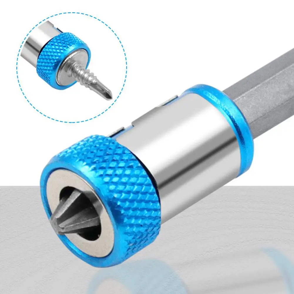 Screwdriver Magnetic Bit Holder Alloy Electric Magnetic Universal Driver Screw Accessories A7k8