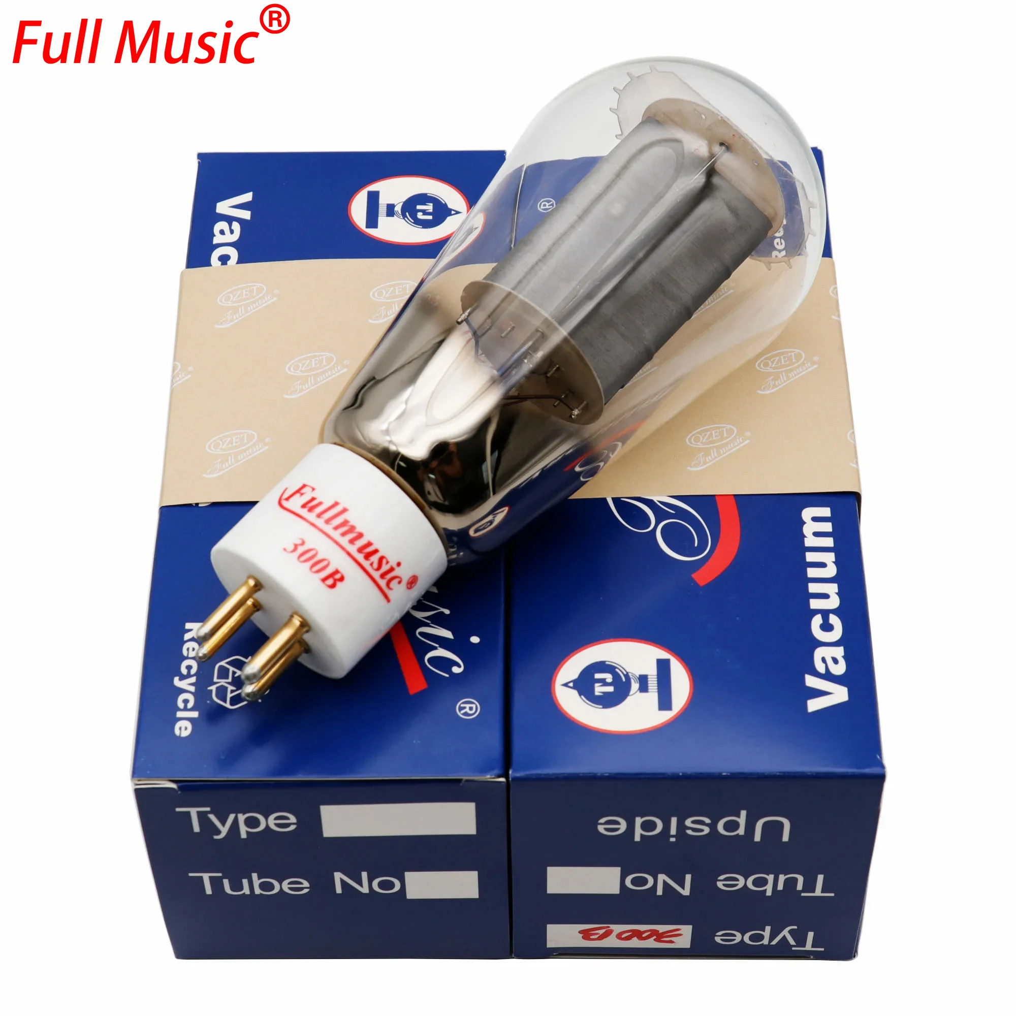 1 زوج TJ Fullmusic 300B فراغ أنبوب صمام إلكتروني مصباح الطاقة لمضخم الصوت خمر DIY المتطابقة اختبار 12 شهرا الضمان