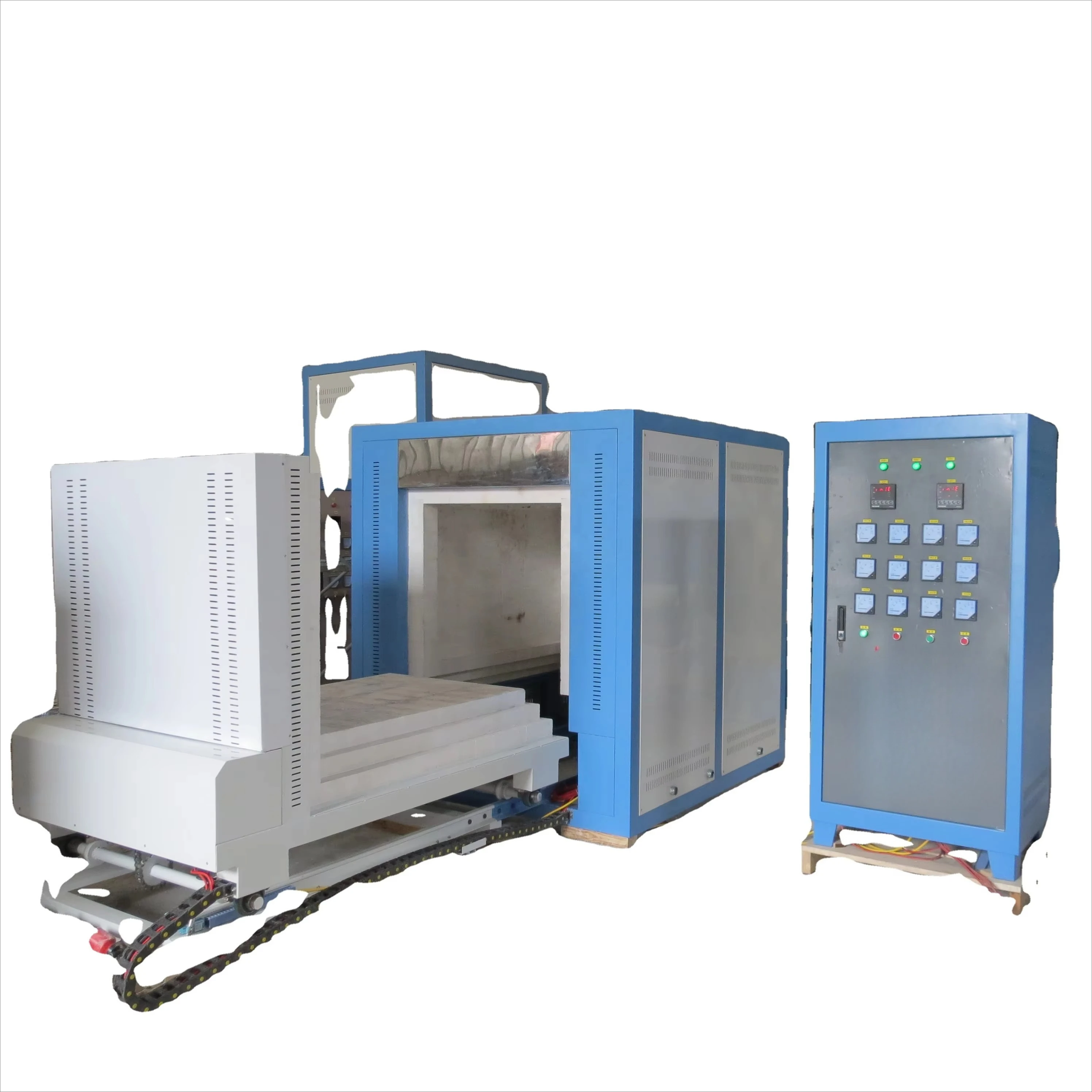Electric Furnace Oven Kiln Trolly Heating element Type 1000 1100 1200 1300 1400 1500 1600 1700 Car Bottom Furnace