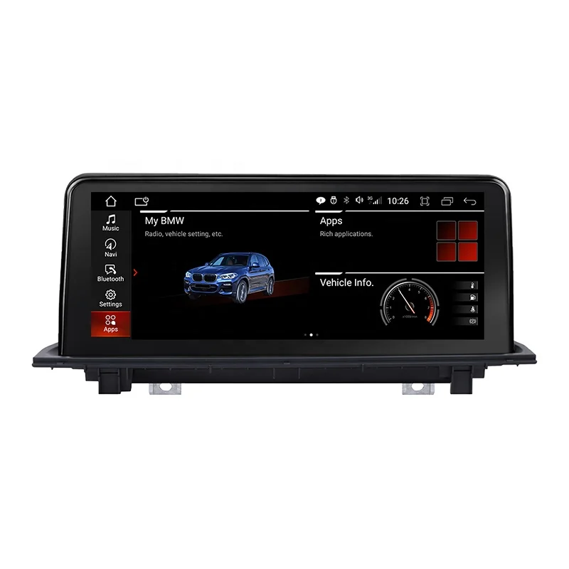 

10,25-дюймовый автомобильный радиоплеер с Android Wi-Fi для BMW X1 F48 с камерой BT, сенсорным экраном, автомобильное видео, авто