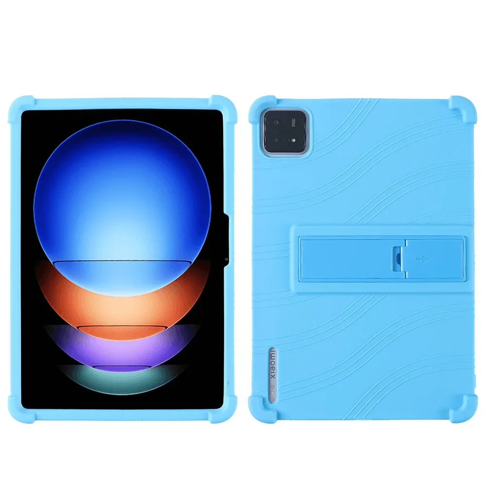 Capa protetora resistente à prova de choque e alto impacto com suporte para xiaomi pad 6s pro case12.4 "tablet pc capa macia funda