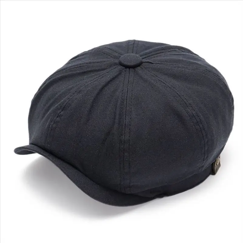 2023 Summer Big Size Octagonal Hat Men Berets Lady Fashion Newsboy Caps Dad Ivy Cap 57-58cm 59-60cm 61-63cm